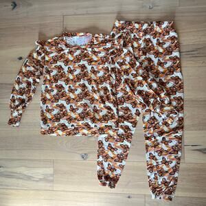 Posh Peanut - Bowie Butterflies - Women’s Bamboo Pajamas - Size S